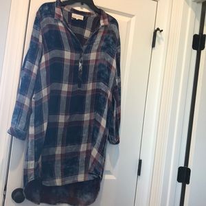 Nordstrom Large shirt dress made by Side Stitch